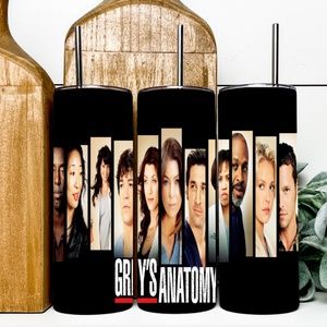 Grey's Anatomy 20 oz Skinny Inspired Tumblers